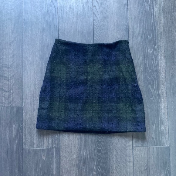 Jack Wills Dresses & Skirts - Plaid Wool Mini Skirt - US 4